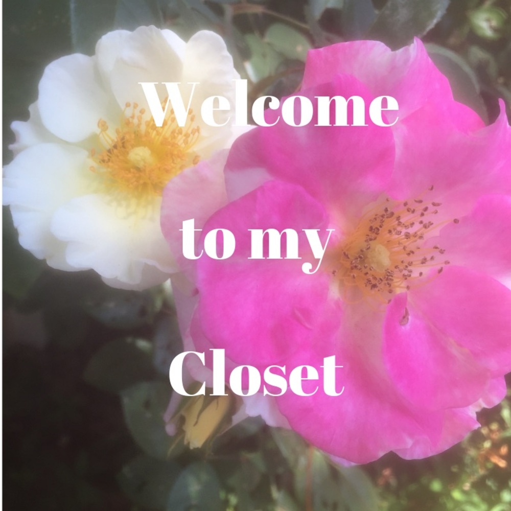 WELCOME SIGN  FOR CLOSET ONLY **** NOT FOR SALE!*****